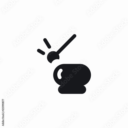 drum sound icon sign vector