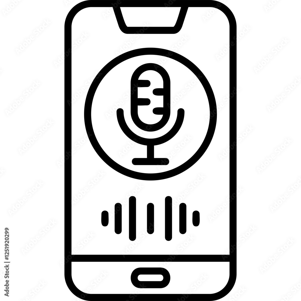 Voice Assistant Icon Voice Assistant Icon
