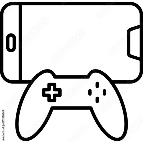 Joystick and Mobile Icon