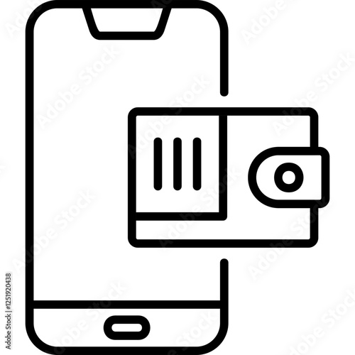 Mobile Wallet Icon