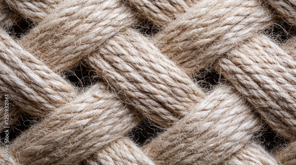 Fototapeta premium Close-up woven natural fiber texture