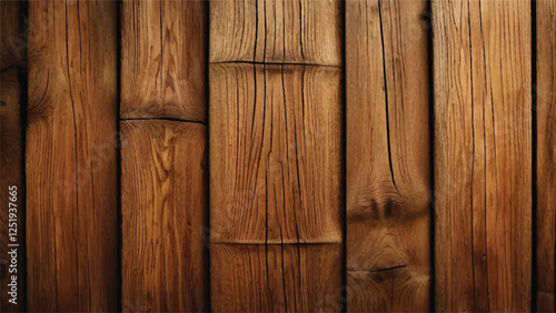 Wood planks vector background. Wooden surface background. Old Wooden Background. Wooden texture background. 