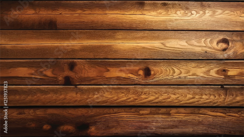 Wood planks vector background. Wooden surface background. Old Wooden Background. Wooden texture background. 