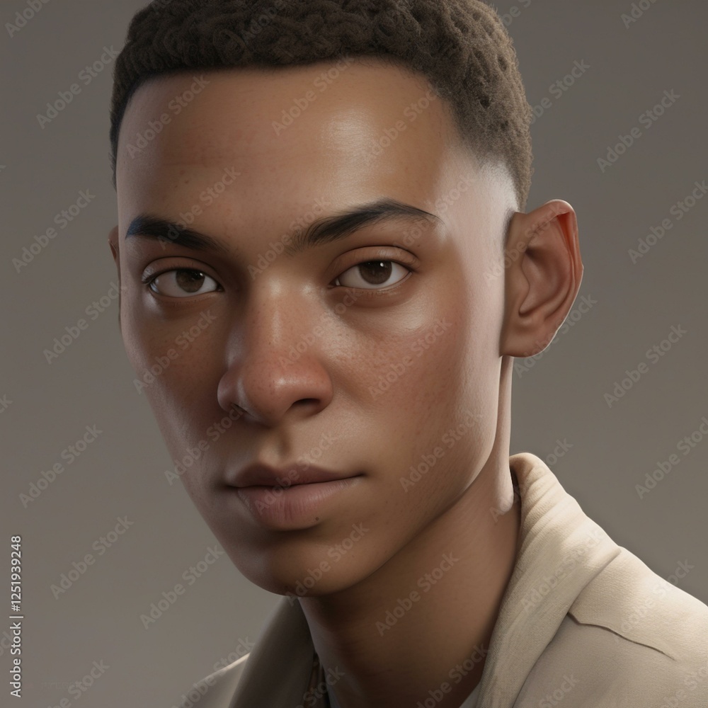 A highly detailed, hyper-realistic close-up portrait of an AI-generated human face. This digital artwork features lifelike skin textures, expressive eyes, and natural lighting. A highly detailed, hyper-realistic close-up portrait of an AI-generated human face. This digital artwork features lifelike skin textures, expressive eyes, and natural lighting.
