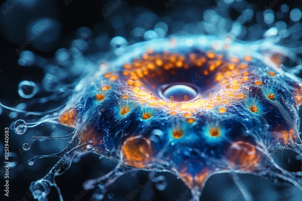 Exploring the Intricate World of Water Microorganisms Through a Protozoan's Lens