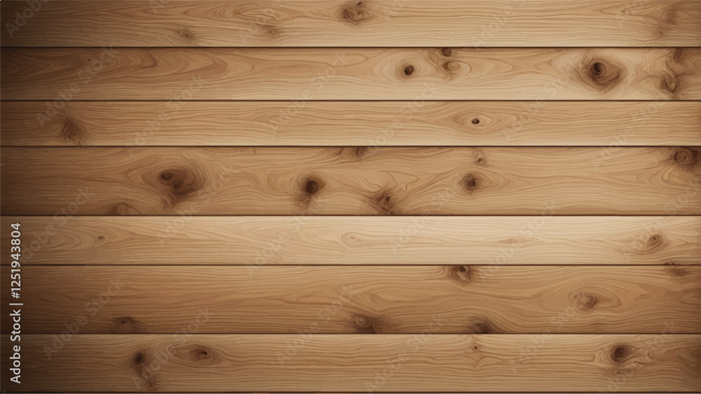 Fototapeta premium Wood planks vector background. Wooden surface background. Old Wooden Background. Wooden texture background. 