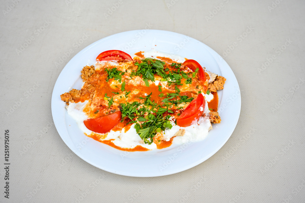 Meat, chicken shawarma kebab with yogurt and fried butter sauce .Tantuni Special. durum Yogurtlu tantuni. Ekmek arasi tantuni. Meat, chicken shawarma kebab with yogurt and fried butter sauce .Tantuni Special. durum Yogurtlu tantuni. Ekmek arasi tantuni.
