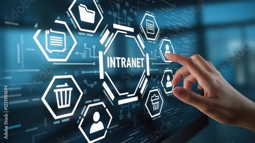 Wallpaper Mural Intranet Network: Secure Access & Data Sharing Torontodigital.ca