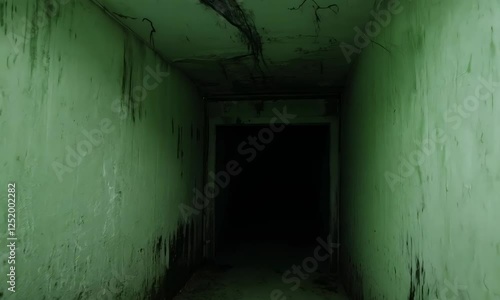 Wallpaper Mural Abandoned Atomic Shelter  – Post-Apocalyptic Nuclear Bunker Torontodigital.ca