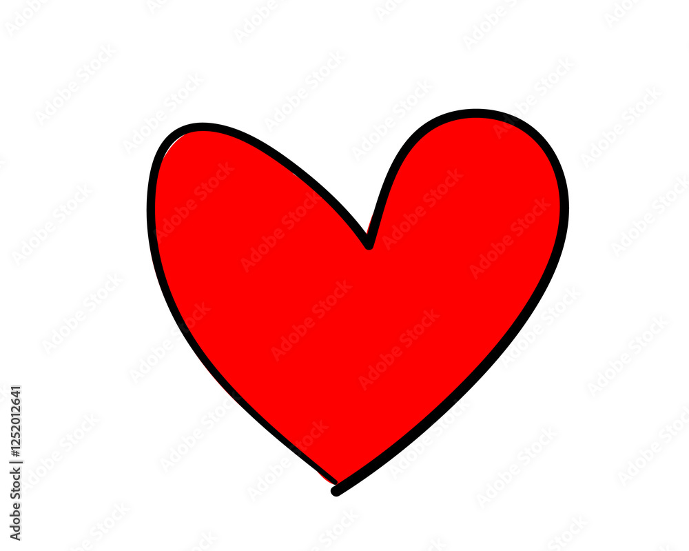Love Shape, Red Heart Transparent Background Love Shape, Red Heart Transparent Background