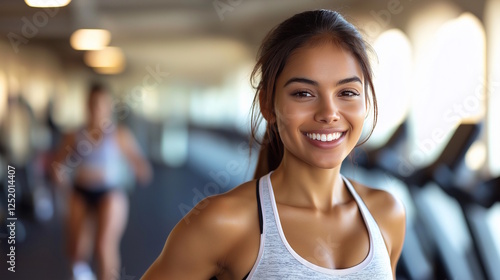 Empowered hispanic mother embracing fitness with determination and positivity Free Download Empowered hispanic mother embracing fitness with determination and positivity - GFXLoad