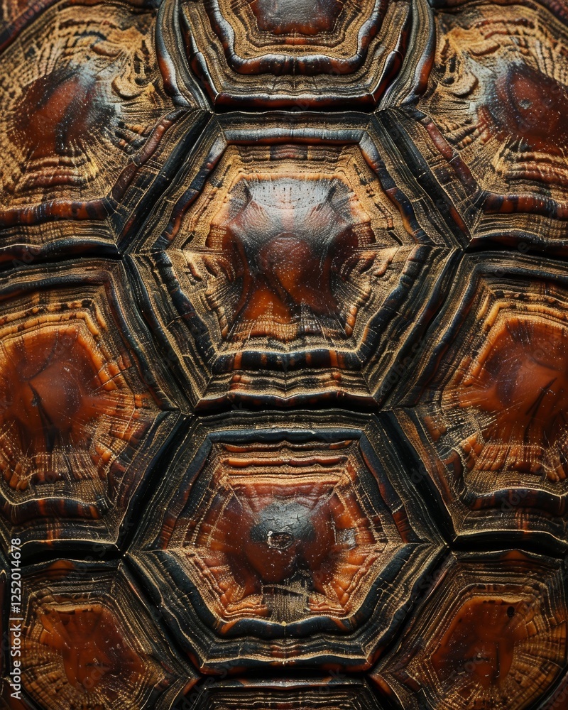 Delicate Beauty: Unique Patterns of a Turtle's Shell Revealed in Close-up Photography Delicate Beauty: Unique Patterns of a Turtle's Shell Revealed in Close-up Photography