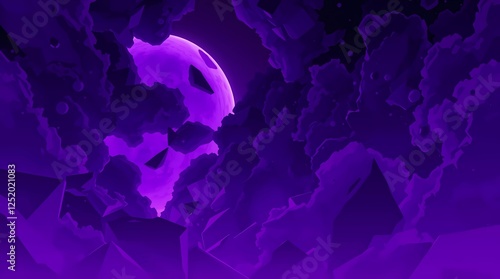 Purple colour background 