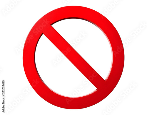 Free Download Red Prohibition Sign Isolated on Black Background Illustrating Restriction or Denial - GFXLoad