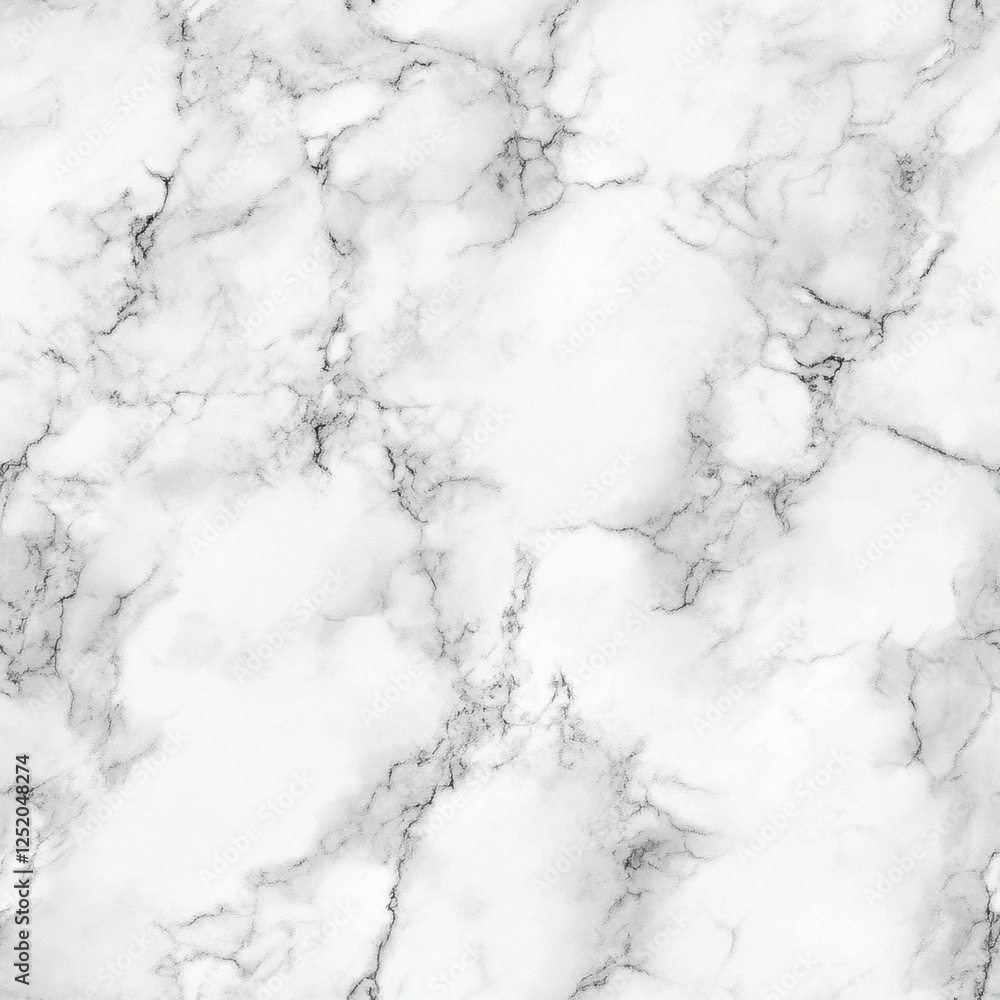 Obraz premium Elegant white marble texture with subtle gray veins for design inspiration