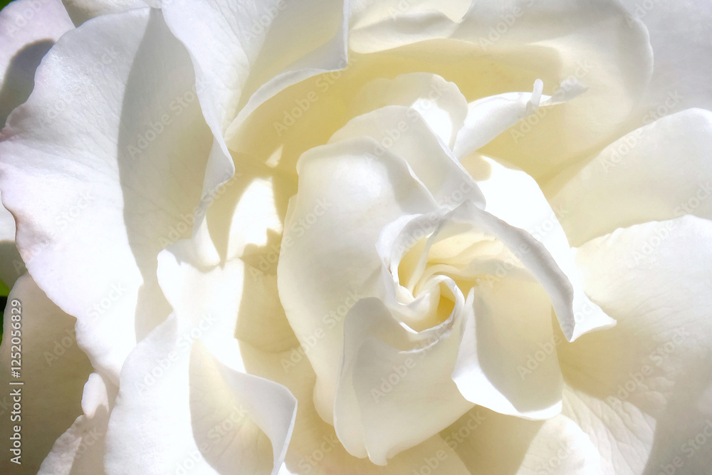 White Rose Center Macro White Rose Center Macro