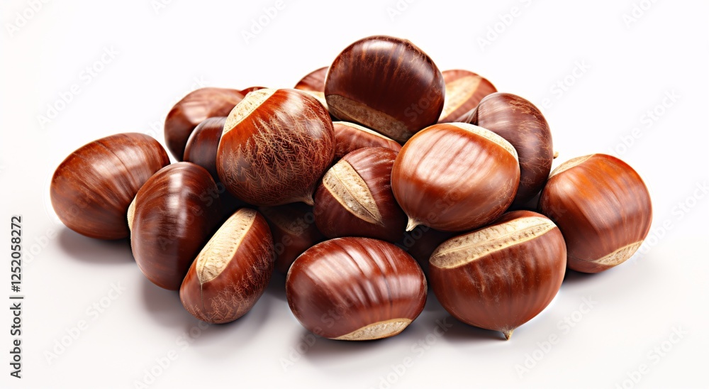 a pile of brown nuts a pile of brown nuts