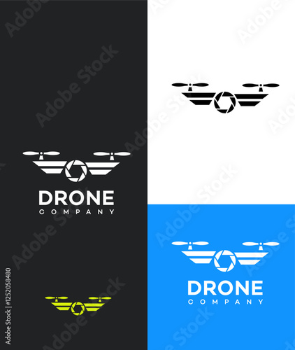 Drone Company Logo Designs Aerial Photography, Video, and Technology