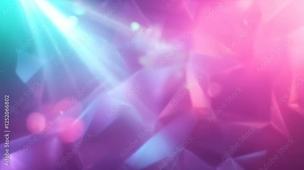 Vibrant Abstract Background with Geometric Shapes and Light Effects Vibrant Abstract Background with Geometric Shapes and Light Effects