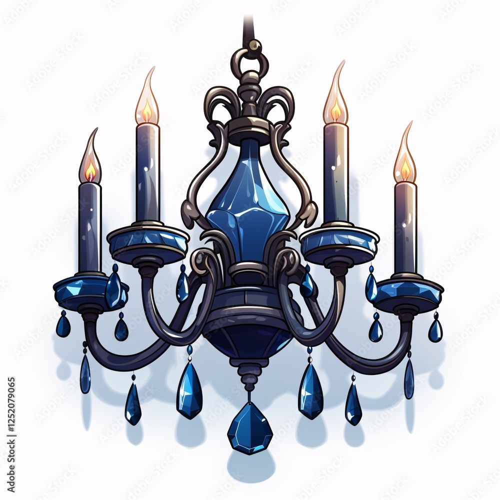 a drawing of a chandelier a drawing of a chandelier