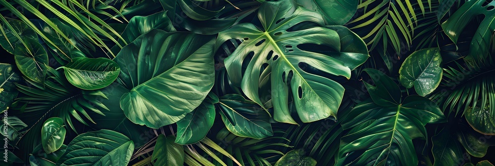 a group of green leaves a group of green leaves