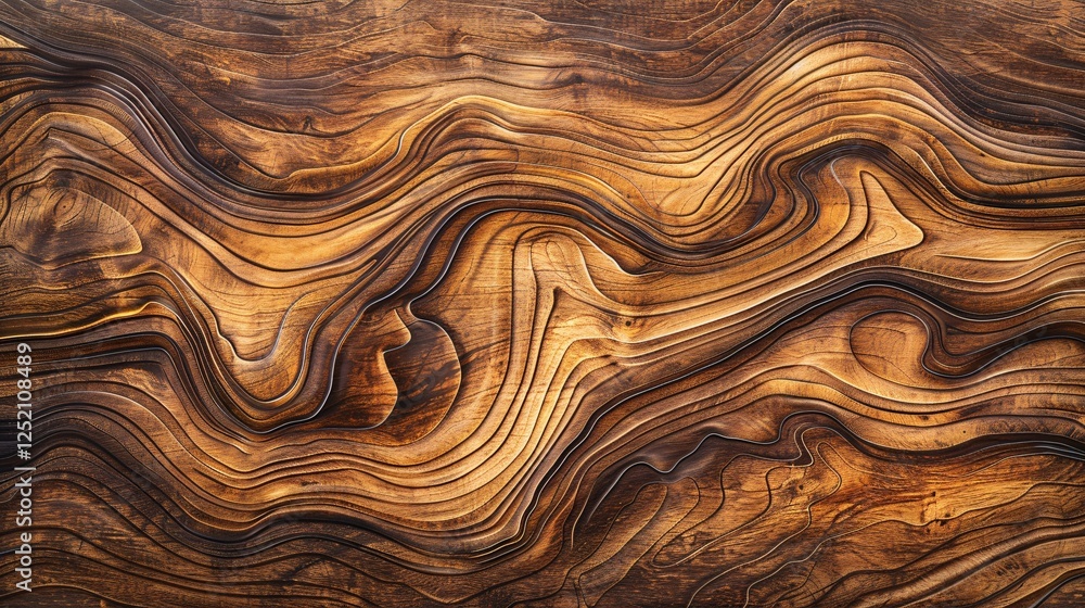 a wood grained surface with wavy lines a wood grained surface with wavy lines