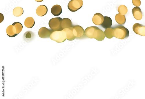 Obraz na płótnie festive glamour lights light celebration design gleam glistering colours background greenery defocused green decoration effect texture blurred bokeh glowing pattern glow abstract blur beautiful w salonie