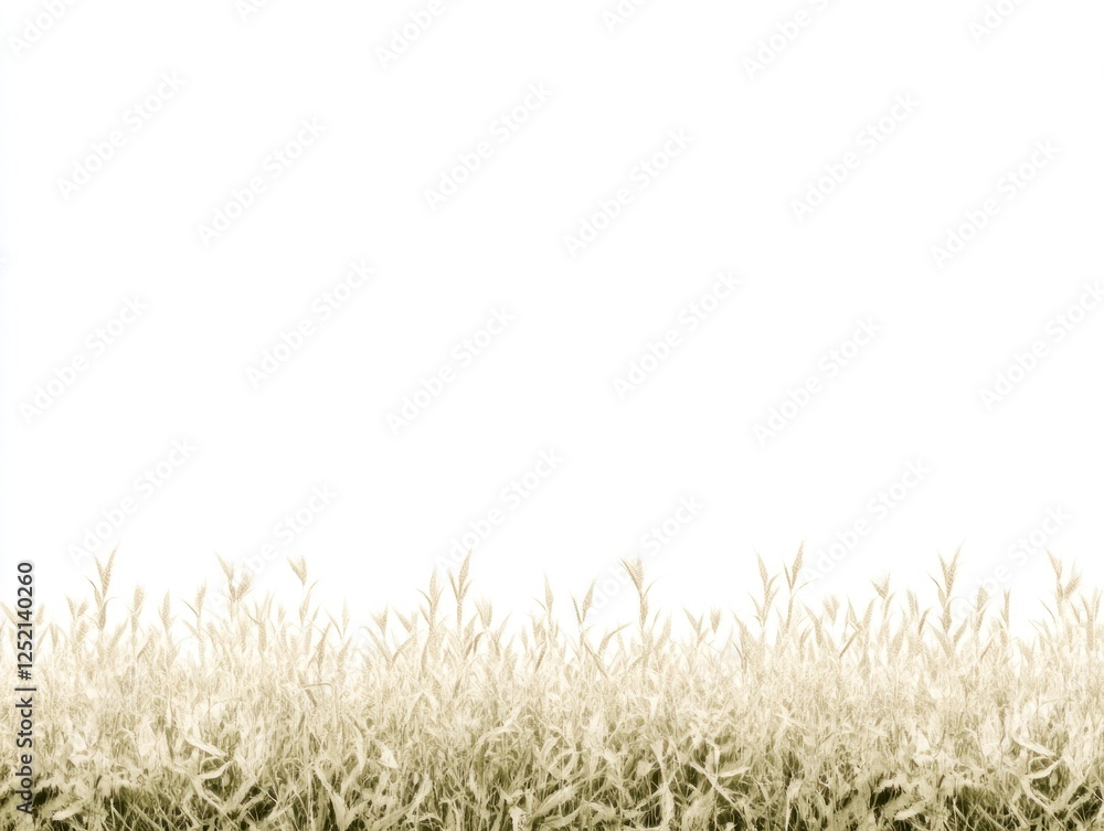 Fototapeta premium Dreamy Realistic Fields in Soft Textures for Creative Space and Background Applications