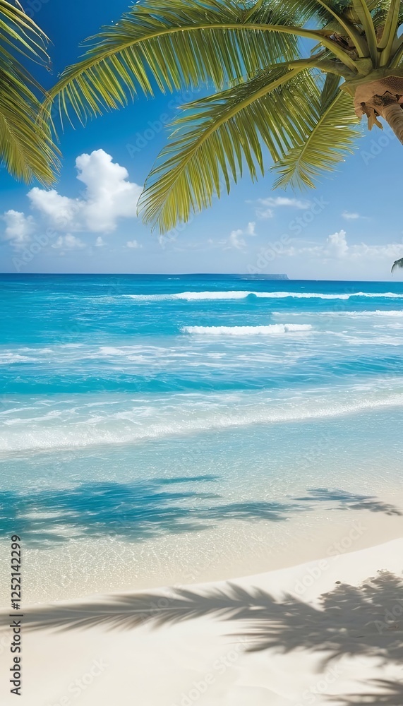 beach tropical wallpaper sea island beach background wallpaper ocean summer nature vacation travel tropical water wave sky blue design holiday coast sun sand illustration abstract pattern beauty