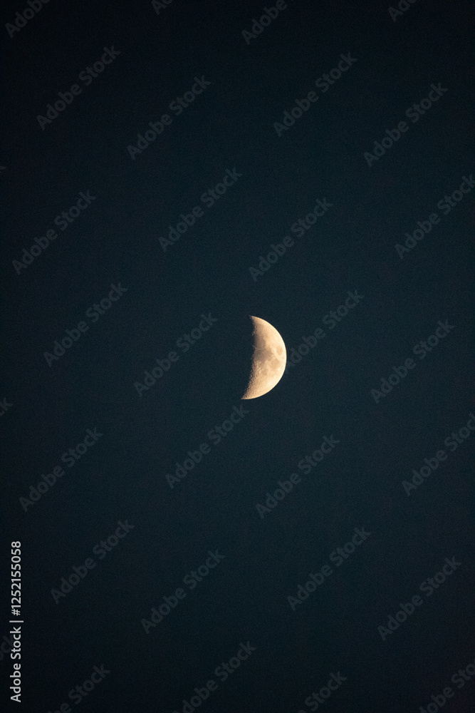 moon in the sky at the fading of the light moon in the sky at the fading of the light