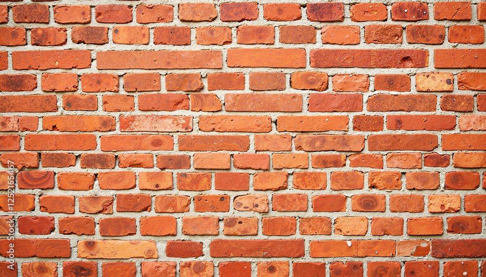 Fototapeta premium Red brick wall texture background