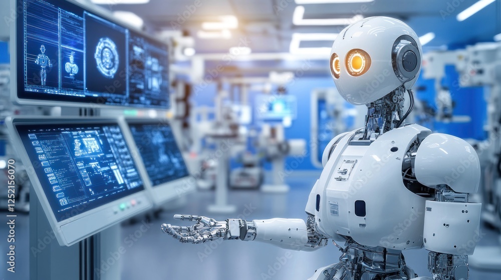 Advanced Medical Robot Interacting with Diagnostic Screens Advanced Medical Robot Interacting with Diagnostic Screens