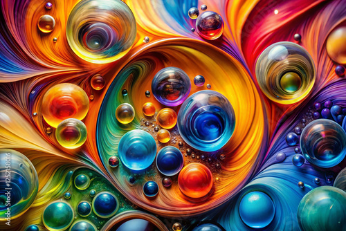 abstract background with circles