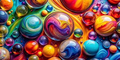 abstract background with circles