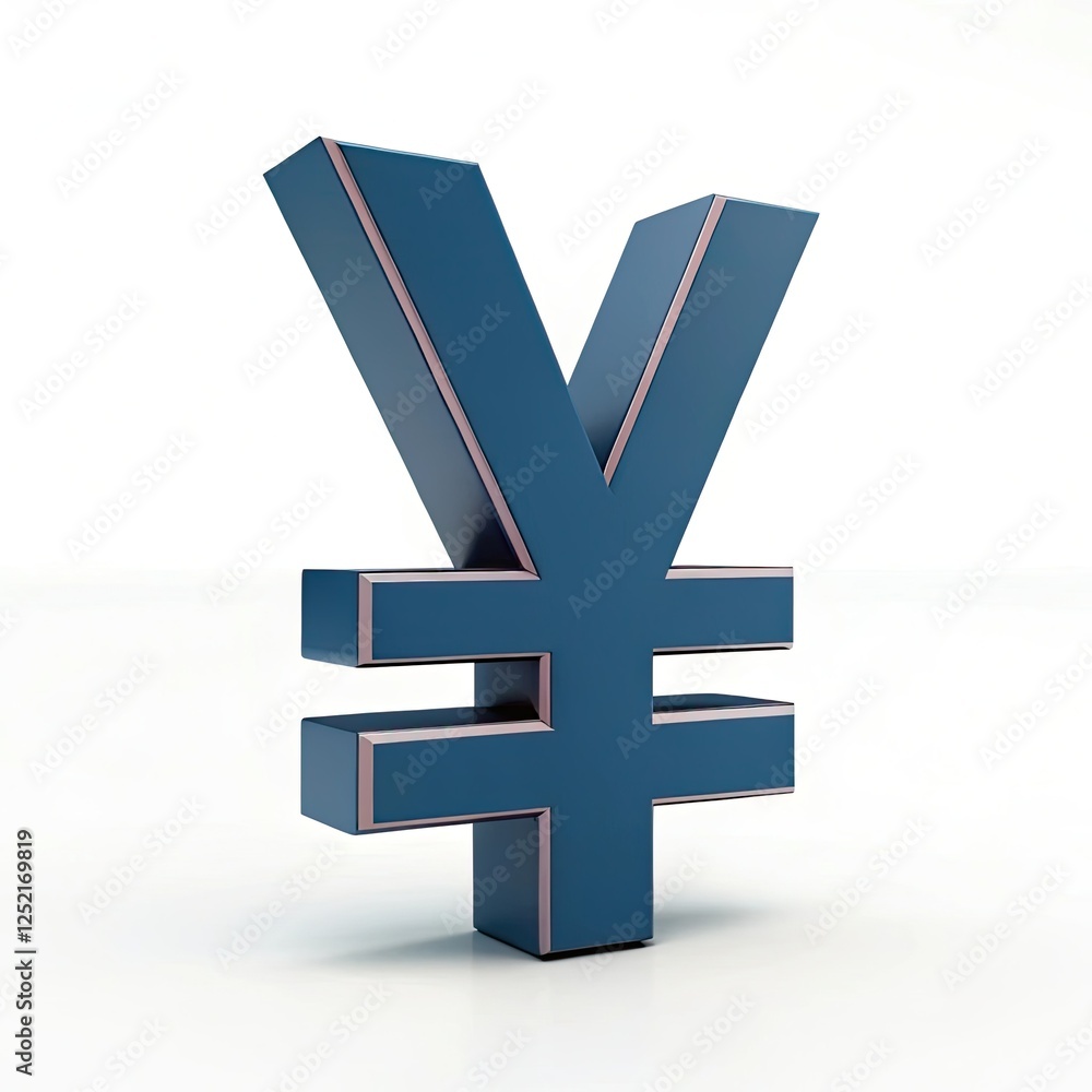 Obraz premium yen sign icon