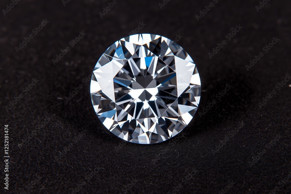 Close-up of a sparkling diamond on a dark background, showcasing its brilliance and clarity. Close-up of a sparkling diamond on a dark background, showcasing its brilliance and clarity.