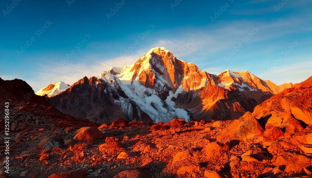 Obraz premium 雪山