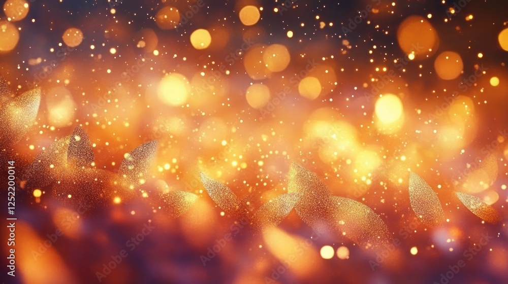 gold sparkling abstract background with festive bokeh lights for holiday celebrations and parties gold sparkling abstract background with festive bokeh lights for holiday celebrations and parties