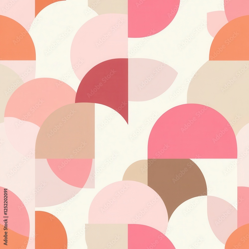 Abstract modern design with colorful circles and curved shapes Abstract modern design with colorful circles and curved shapes