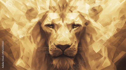Lion for graphic work. Lion abstract art background.Animal backdrop wallpaper