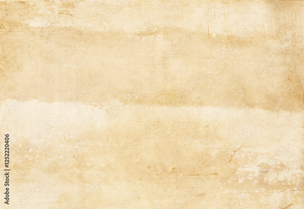Fototapeta premium Beige grunge paper texture for background design.