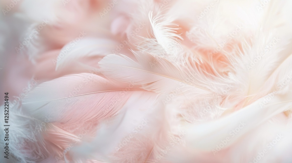 flamingo feathers with their soft pink hues and delicate texture. flamingo feathers with their soft pink hues and delicate texture.
