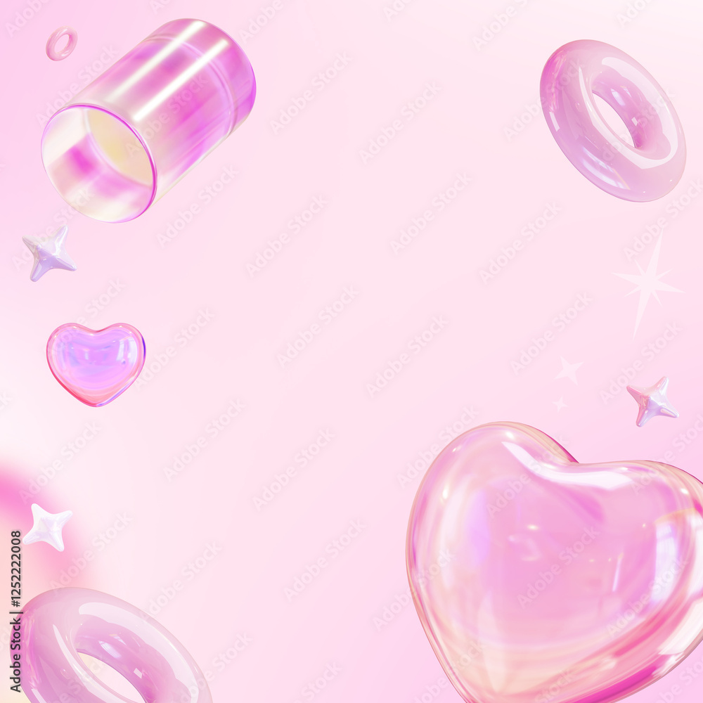 Fototapeta premium pink purple holographic background image