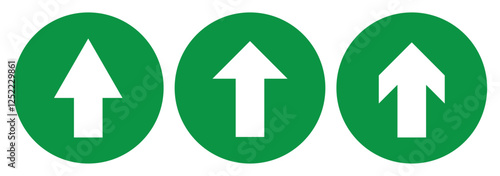Scrolling arrow sign. Swipe up button icon. Landing page scroll symbol. Classic flat style. Simple swipe up icon.
