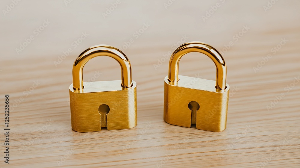 Locking mechanisms demonstration modern office product showcase minimalistic environment close-up view security concept Locking mechanisms demonstration modern office product showcase minimalistic environment close-up view security concept
