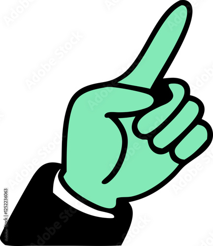 finger illustration