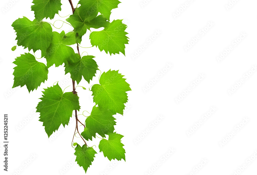 green leaves plant vine ornament border grapevine branch jungle white nature fruit frame decoration background food wine tree leaf botanical grape winery isolated transparent natural fresh png