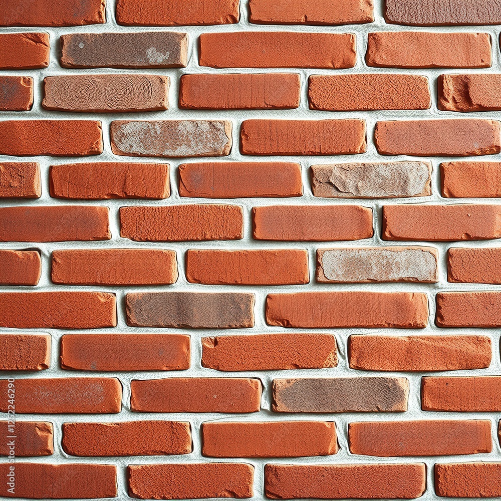 Obraz premium Brick Canvas: An Exploration of Patterns and Architectural Elements