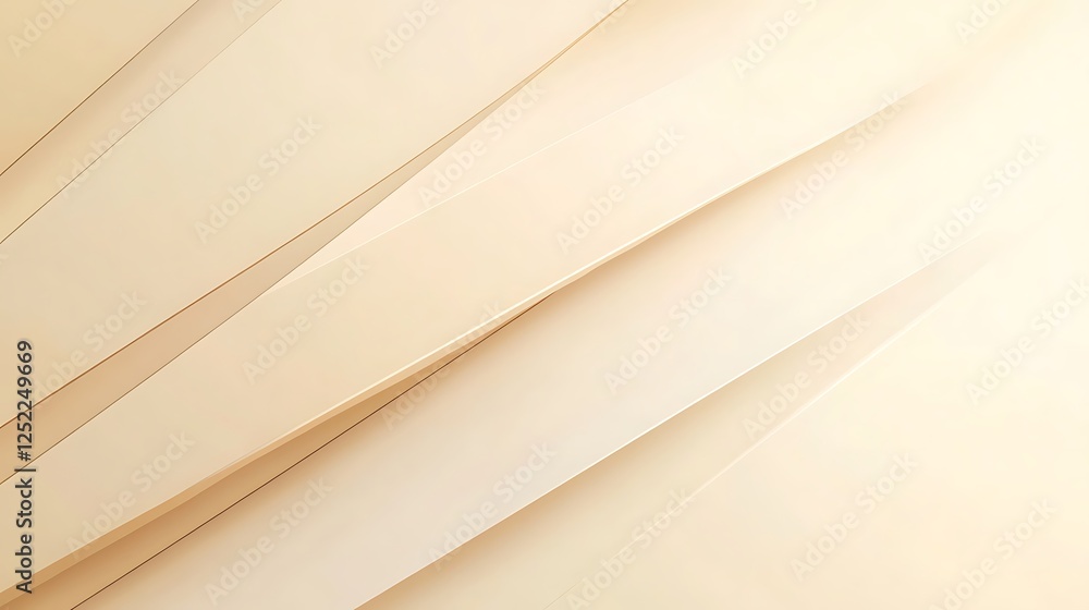 Obraz premium Abstract Beige Diagonal Lines Pattern Design