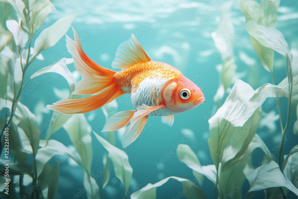 Fototapeta premium Fish isolated in water